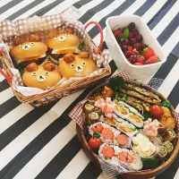 Snapdishの料理写真:ピクニック弁当〜|はるちん3020さん