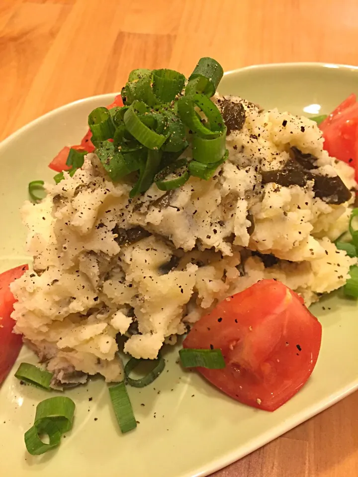 reiさんの料理 柴漬けポテトサラダ|こずえ⑅◡̈*さん