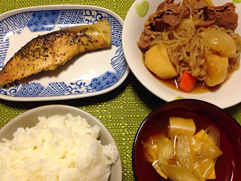 肉じゃが定食|あっこぷーさん