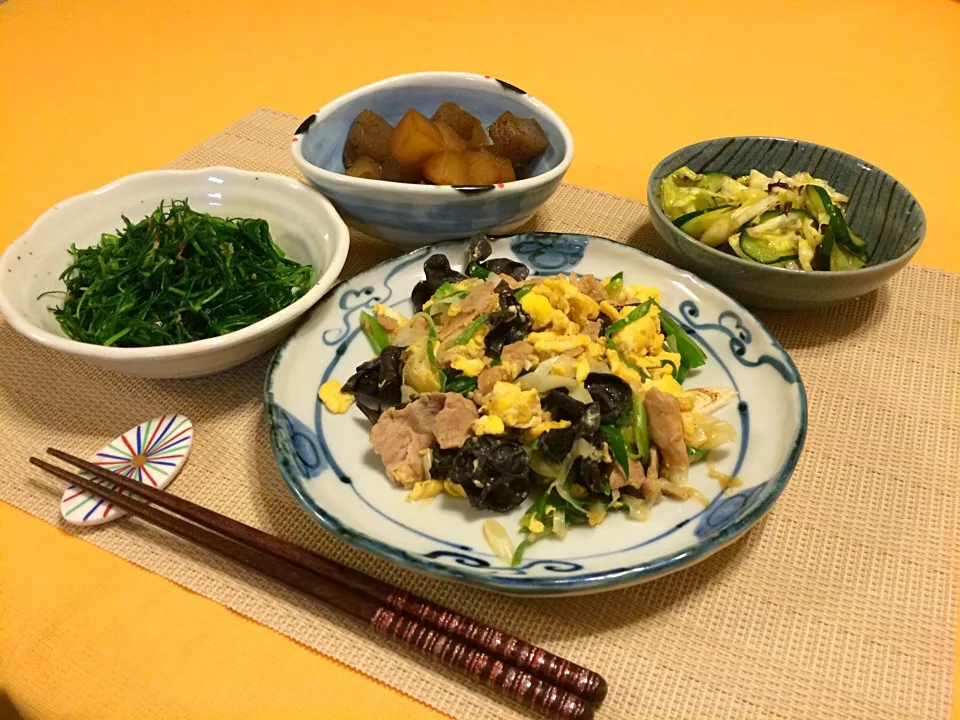 Snapdishの料理写真:晩ご飯|まじょこさん