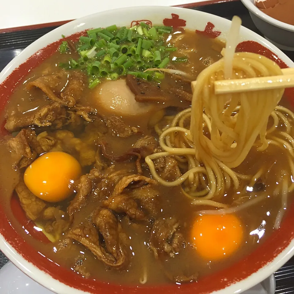 徳島ラーメン 並 味玉・肉|maixx ใหม่さん