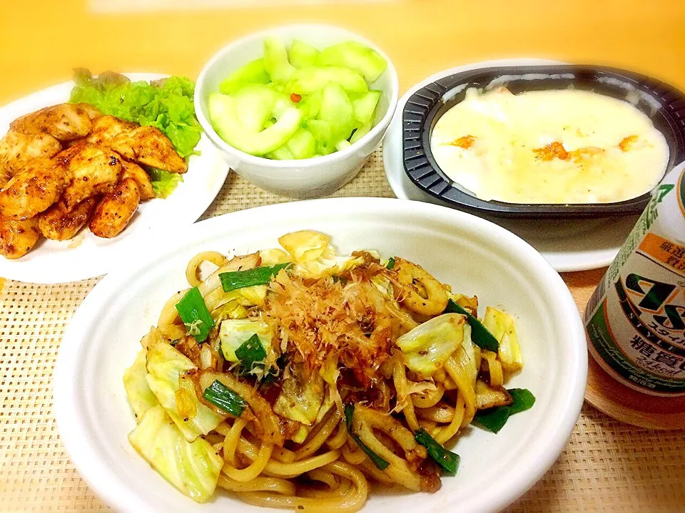 Snapdishの料理写真:焼きうどん|ポンポコたまこさん