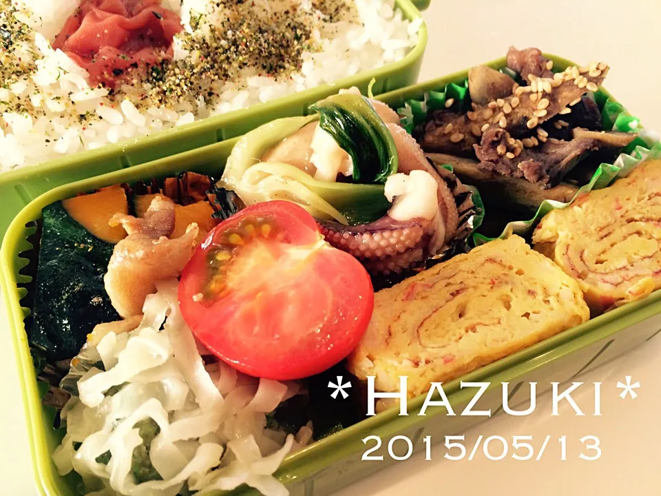 高校生息子弁当|Hazukiさん