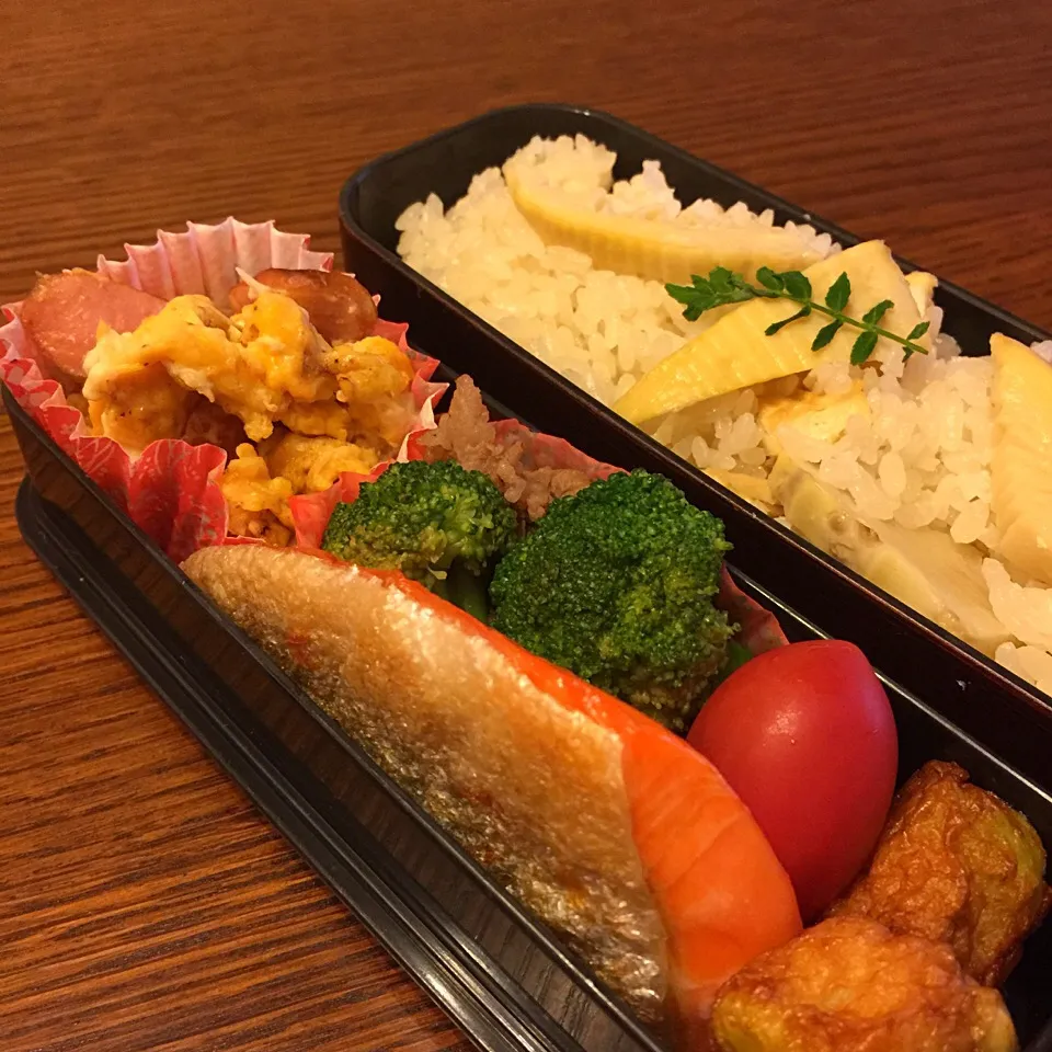 息子のお弁当|えみたさん