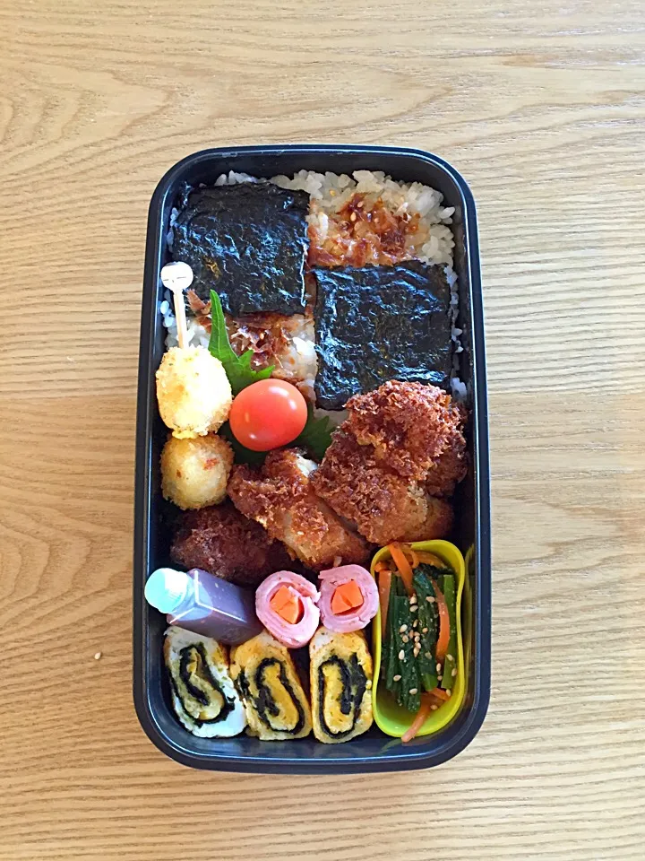 チキンカツ＊弁当♪|hiromiさん