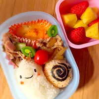 Snapdishの料理写真:🌸かたつむり弁当🌸|チロルさん