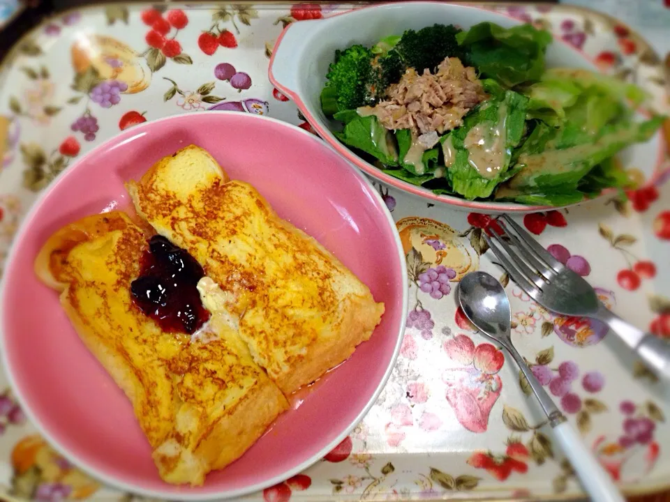 Snapdishの料理写真:朝食 :フレンチトースト|namiさん