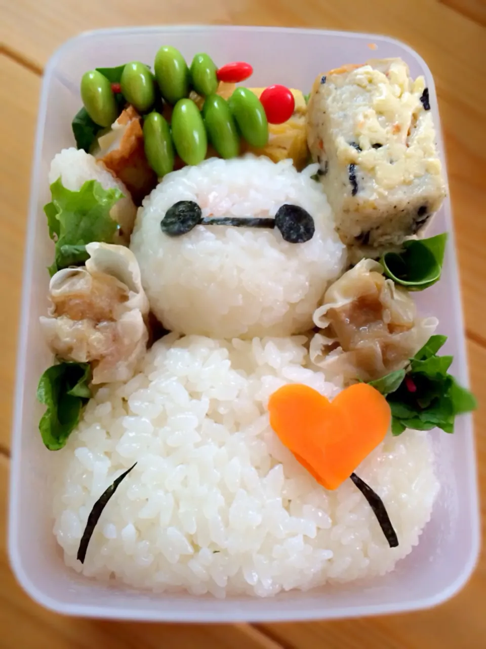 ベイマックスのおにぎり弁当|みきさん