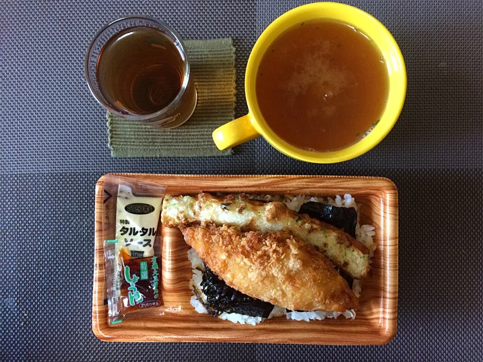 タルタルのり弁当|ばーさんさん