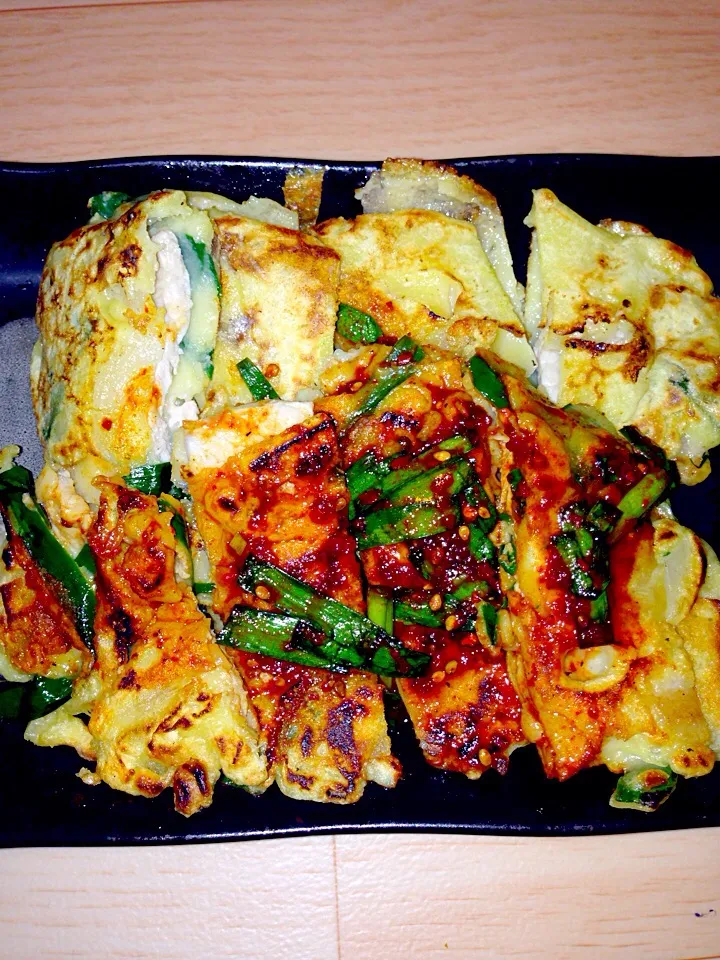 豚ロースピカタandチヂム|くれよん心さん