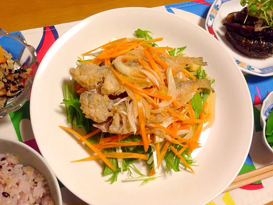 Fish Nambanzuke - deep fried fish marinated in sweet vinegar|mさん