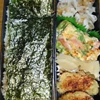 パパさんのお弁当、|ハシモト マサヨさん