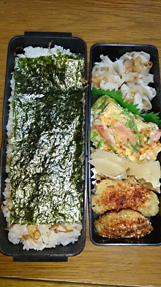 パパさんのお弁当、|ハシモト マサヨさん