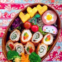 Snapdishの料理写真:今日の息子のお弁当2015/05/14