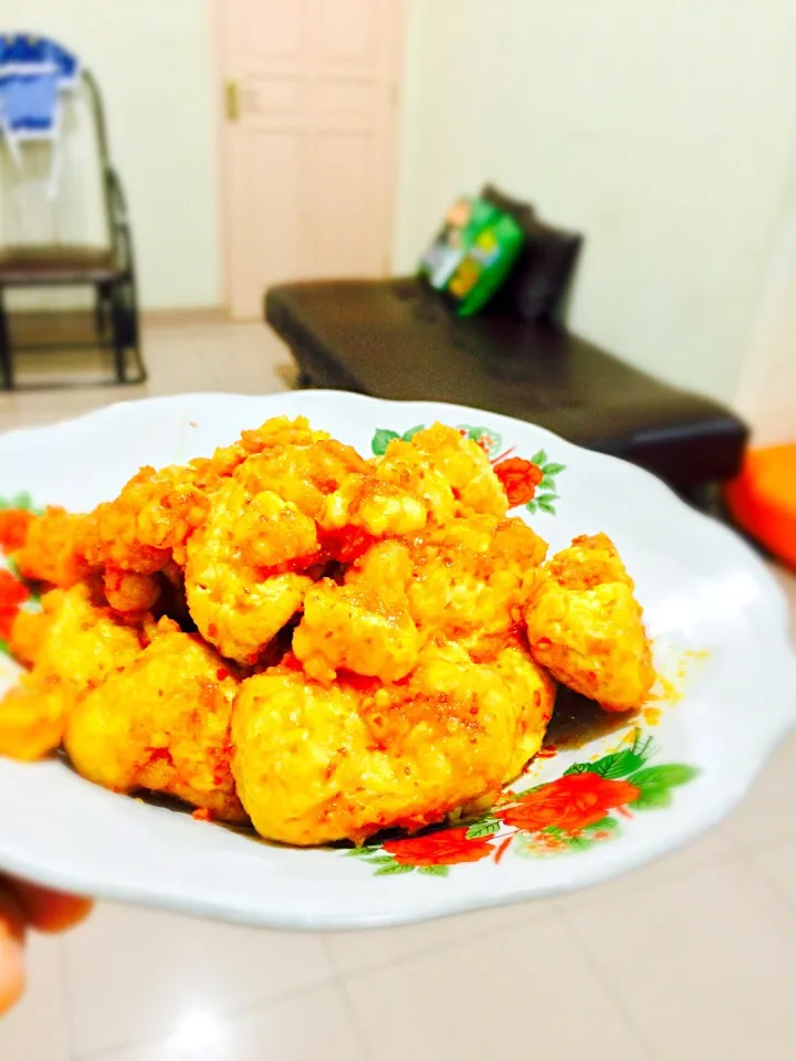 Rica prawn with tofu|wu lan lieさん