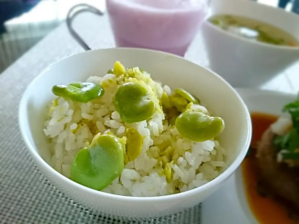 空豆ご飯♪|yokoさん