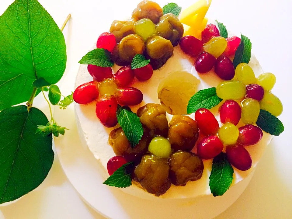 梅酒のシフォンケーキ|いしいまきさん