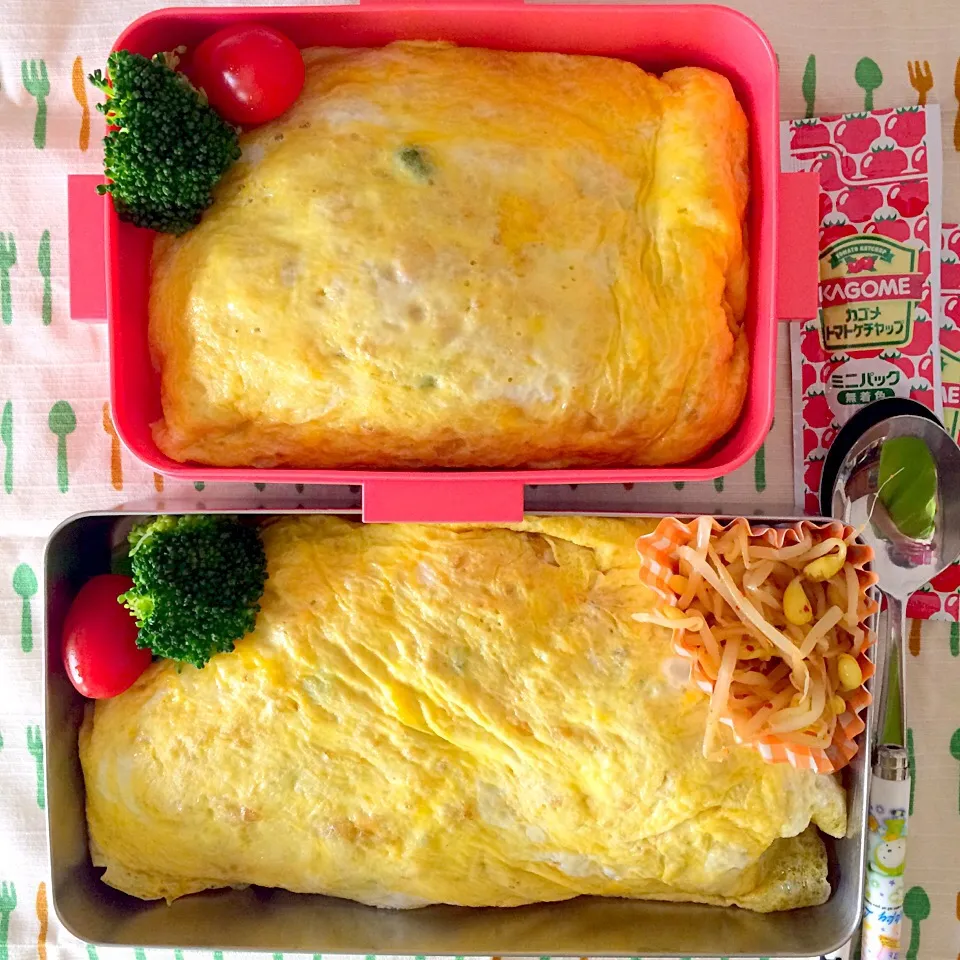 カレー味オムライス弁当|しーさん