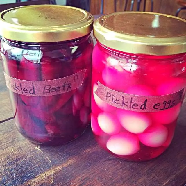 pickled beets pickled eggs|CHUENCHAIさん