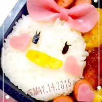 Snapdishの料理写真:デイジーツムツム弁当|chiyukiさん