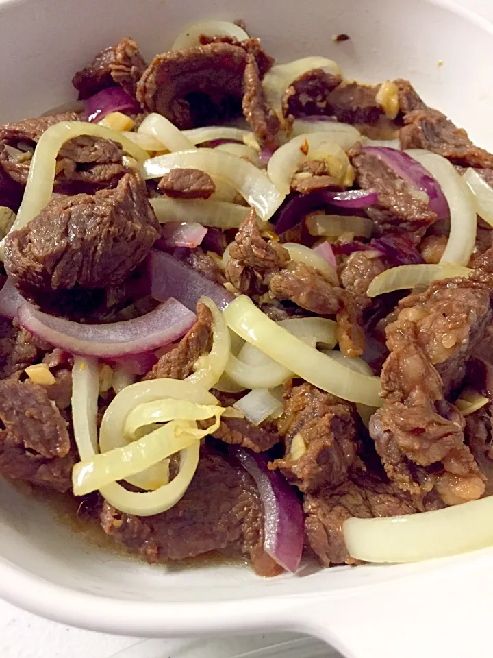 Bistek (filipino version of beef steak)|Janeさん