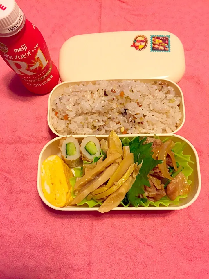 今日の自分お弁当´◡`|さくたえさん