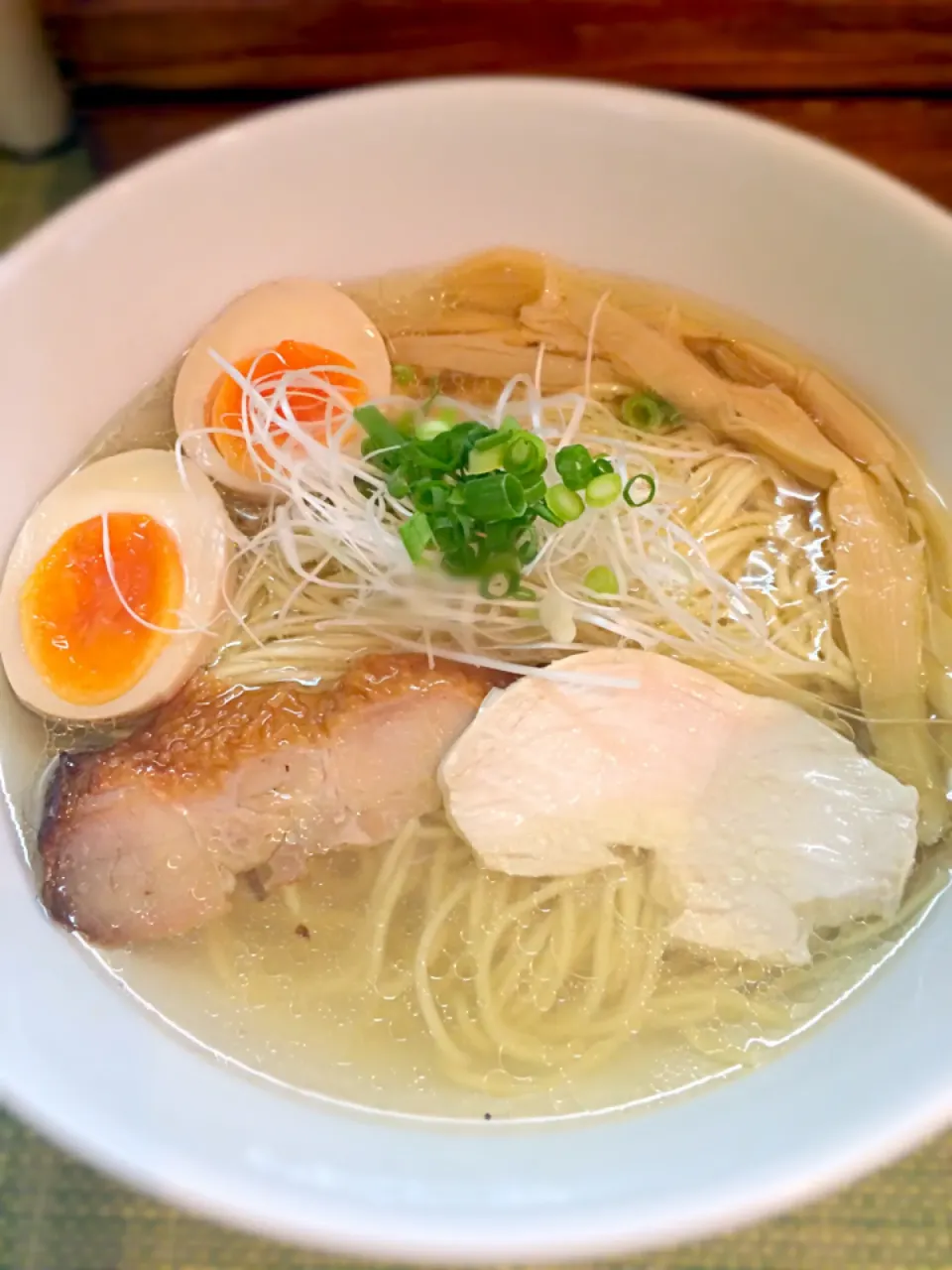 Snapdishの料理写真:味玉塩らぁ麺|morimi32さん