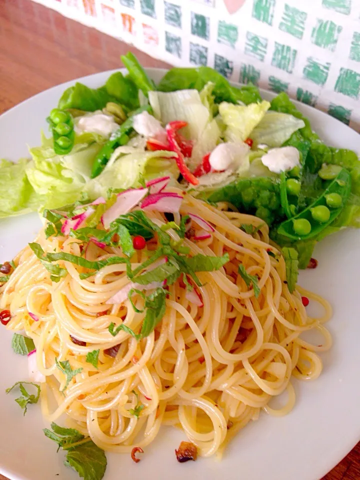 アンチョビのパスタ|矢部肇子さん