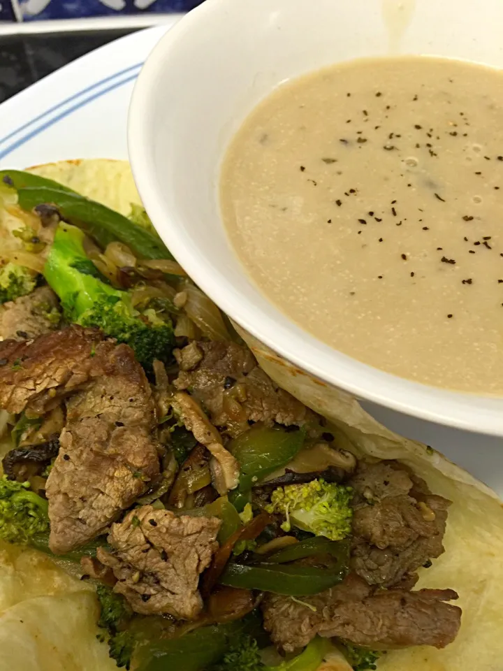 Beef Wraps with Mushroom Soup.|Colleen Teoさん