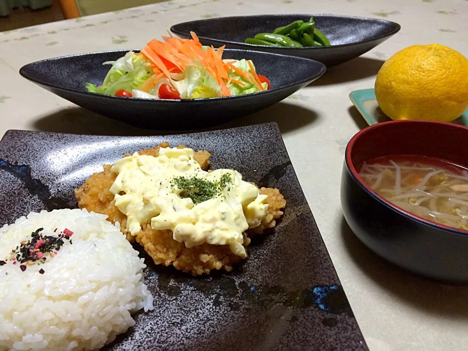 チキン南蛮定食❤️|makoさん