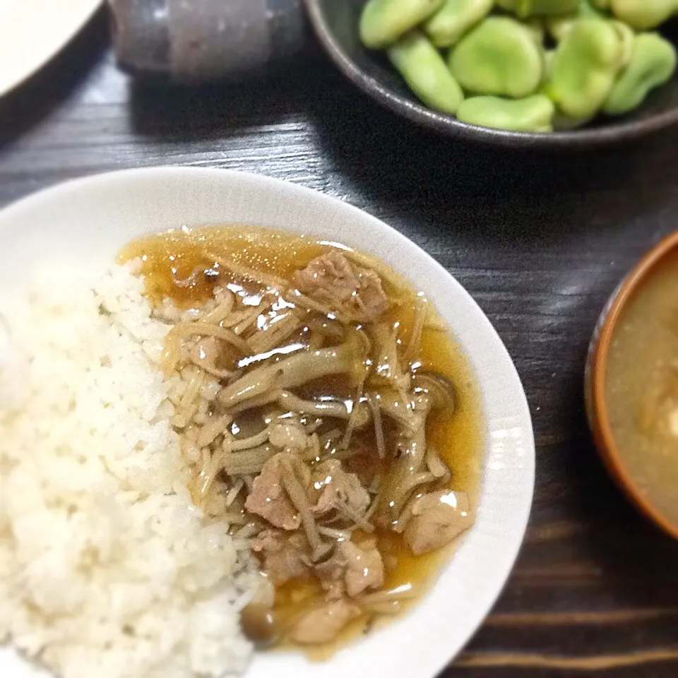 キノコ餡掛炒めご飯|sumidaさん