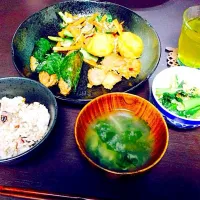 Snapdishの料理写真:しそ巻きつくね 唐揚げ|yurikaさん