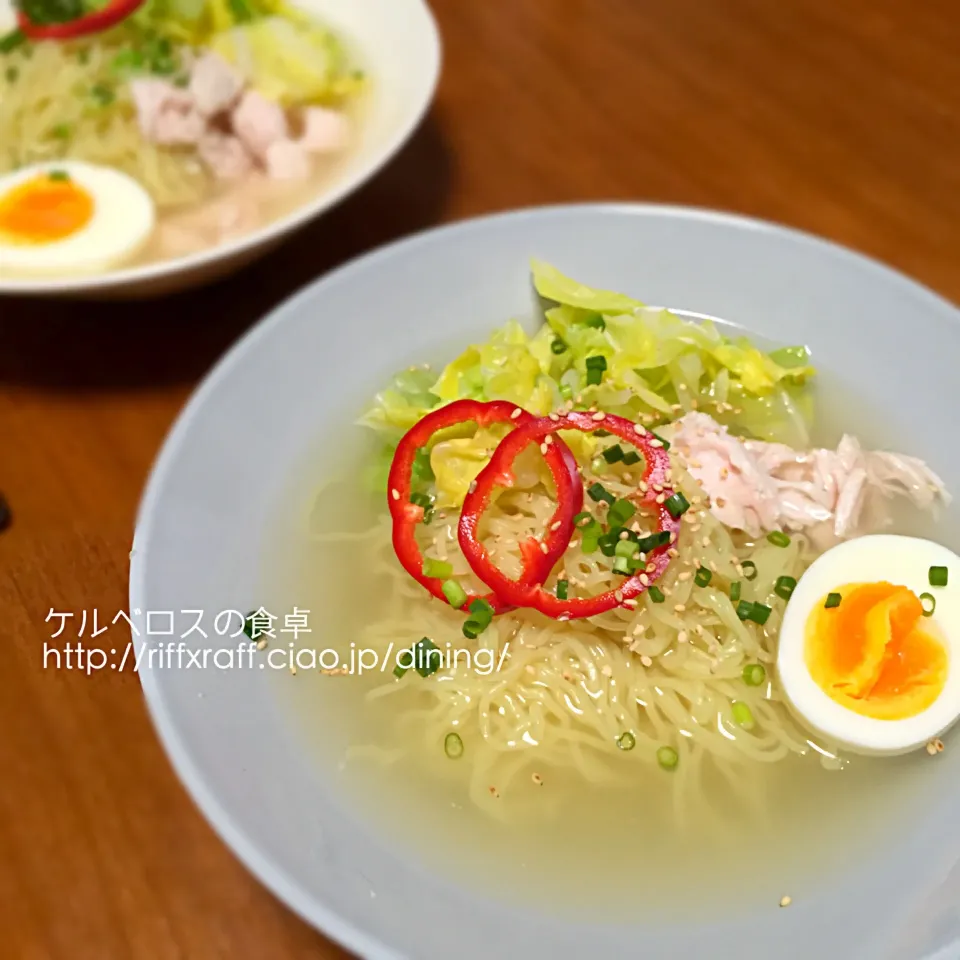 冷やしラーメン（夕食2015.5.4）|門乃ケルコさん