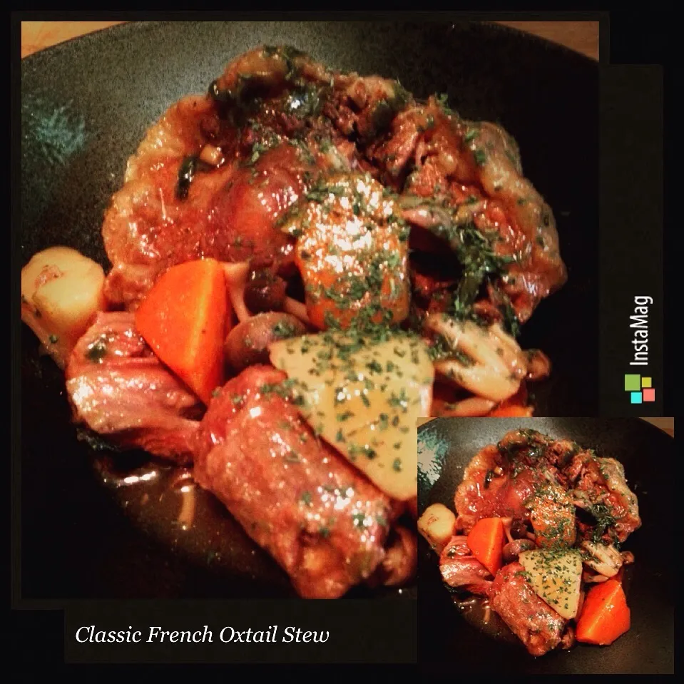 Snapdishの料理写真:Beef Oxtail Stew in Red Wine cooked in Veal Stock|Emanuel Hayashiさん