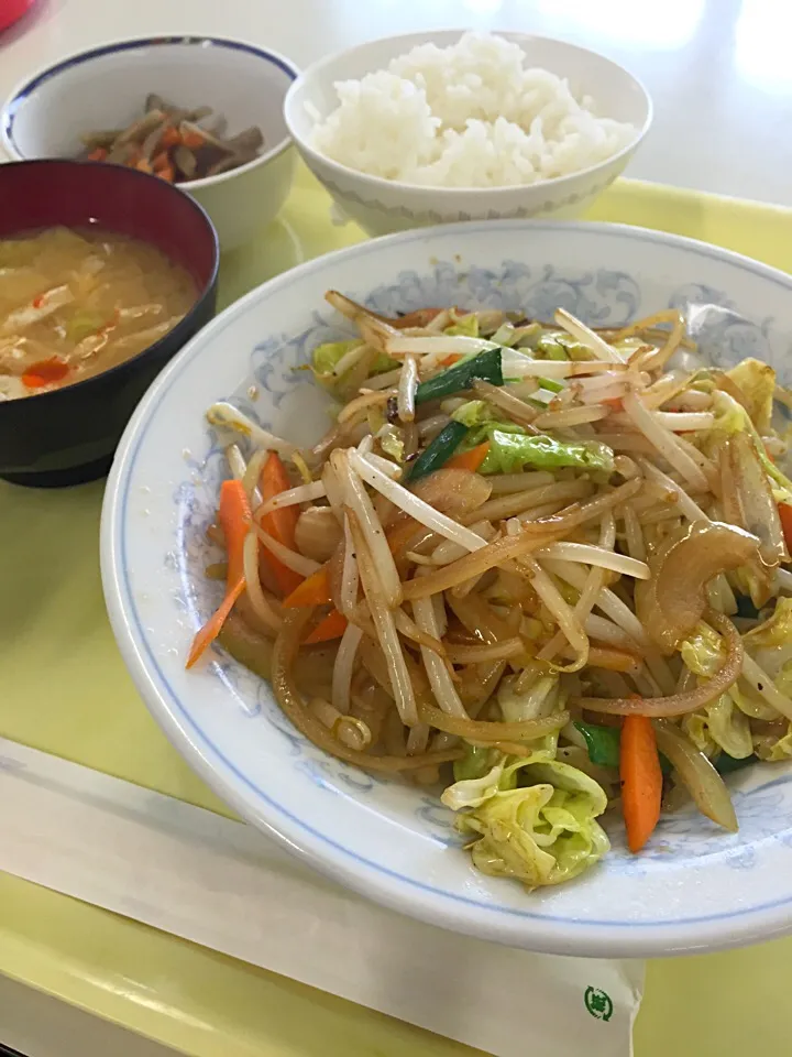 Snapdishの料理写真:野菜炒め定食|wildcat山猫さん