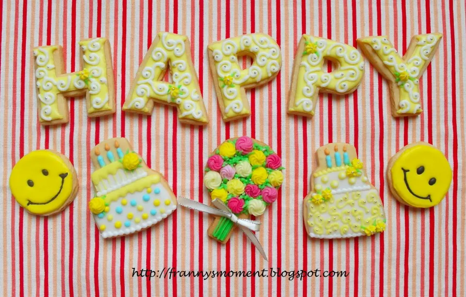 Birthday Icing Cookies|Frannyさん