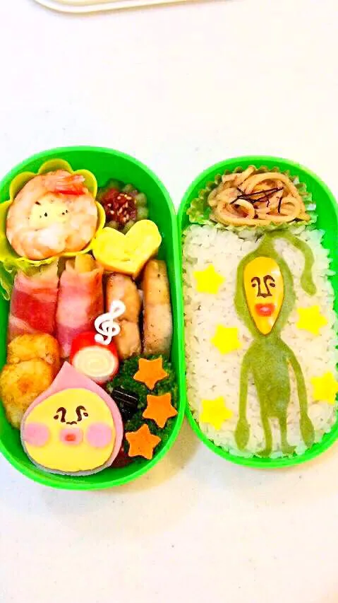 キャラ弁✴︎こびとずかん弁当|c-chan1212さん