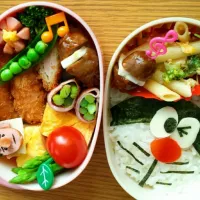 Snapdishの料理写真:ドラちゃん弁当🌼|かんちゃんさん