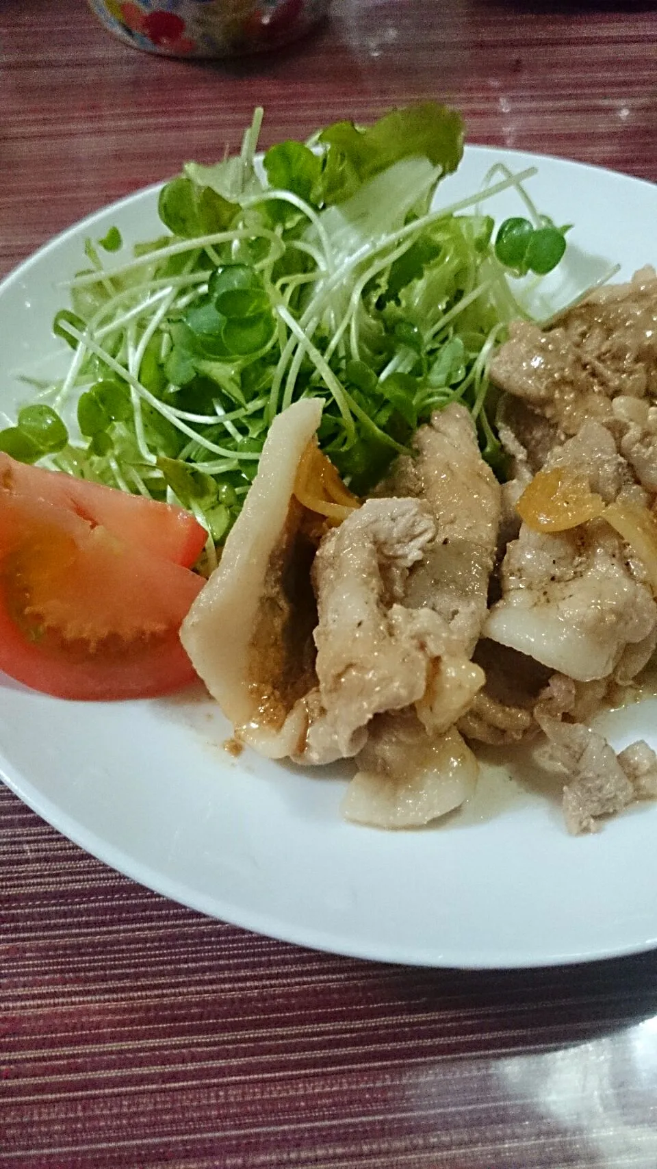 家族みんな大好き豚肉のニンニク焼き～♪|ち－ママさん