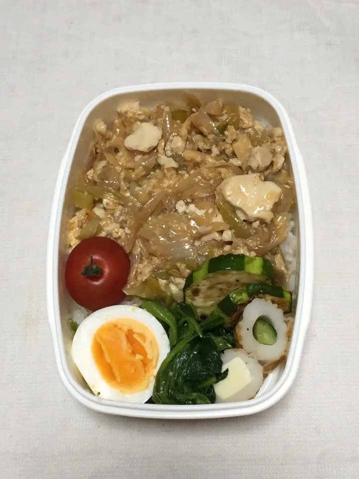 Snapdishの料理写真:親子丼弁当|Yuko Kadomaさん