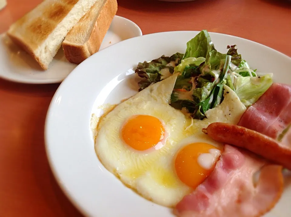 Snapdishの料理写真:デニーズモーニング🍴😋|アライさんさん