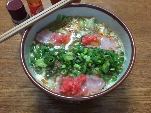 マルちゃん正麺🍜、味噌味❗️꒰*✪௰✪ૢ꒱✨|サソリさん