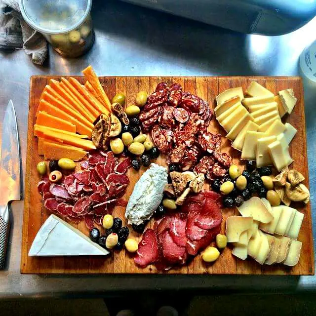 Snapdishの料理写真:meat and cheese platter|CHUENCHAIさん