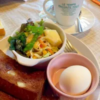 Snapdishの料理写真:breakfast❤️❤️❤️|maureen tamuraさん