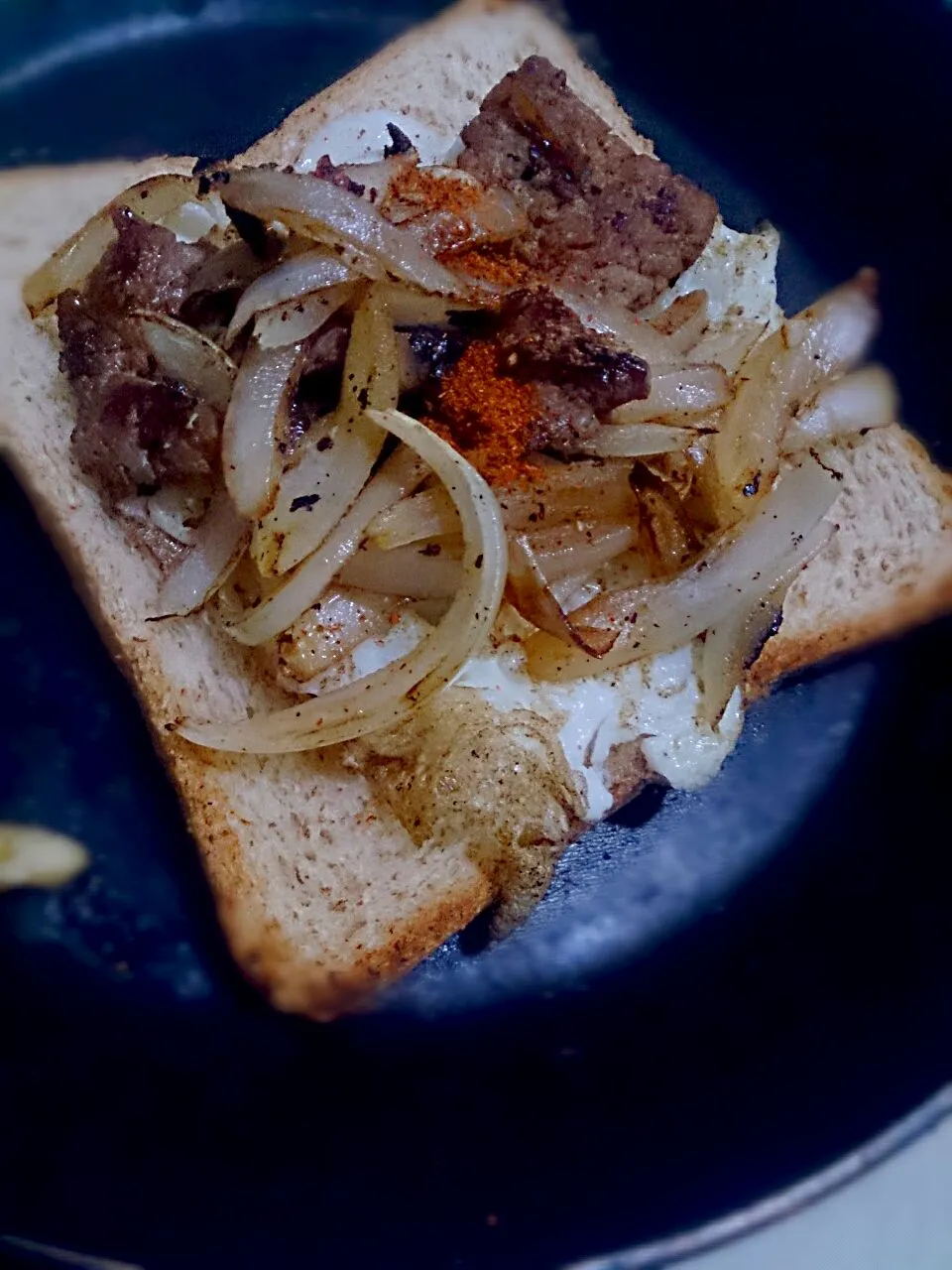 toast beef teriyaki|nadira annishaさん