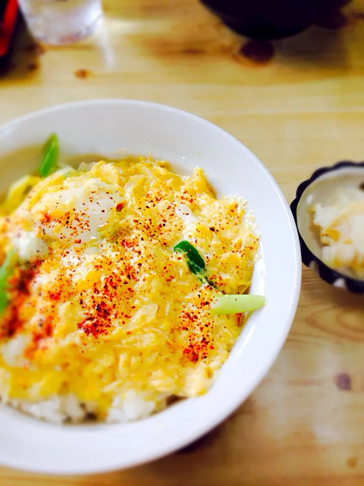 松江市宍道湖に来て玉子丼・・・|ATSUMIさん