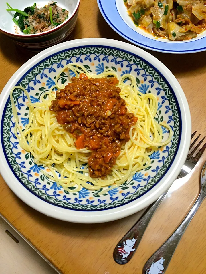 ミートソーススパゲッティ|Sawaさん