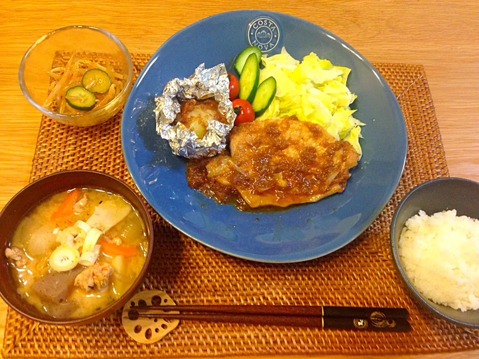 今日の夕飯|ぺちーのさん