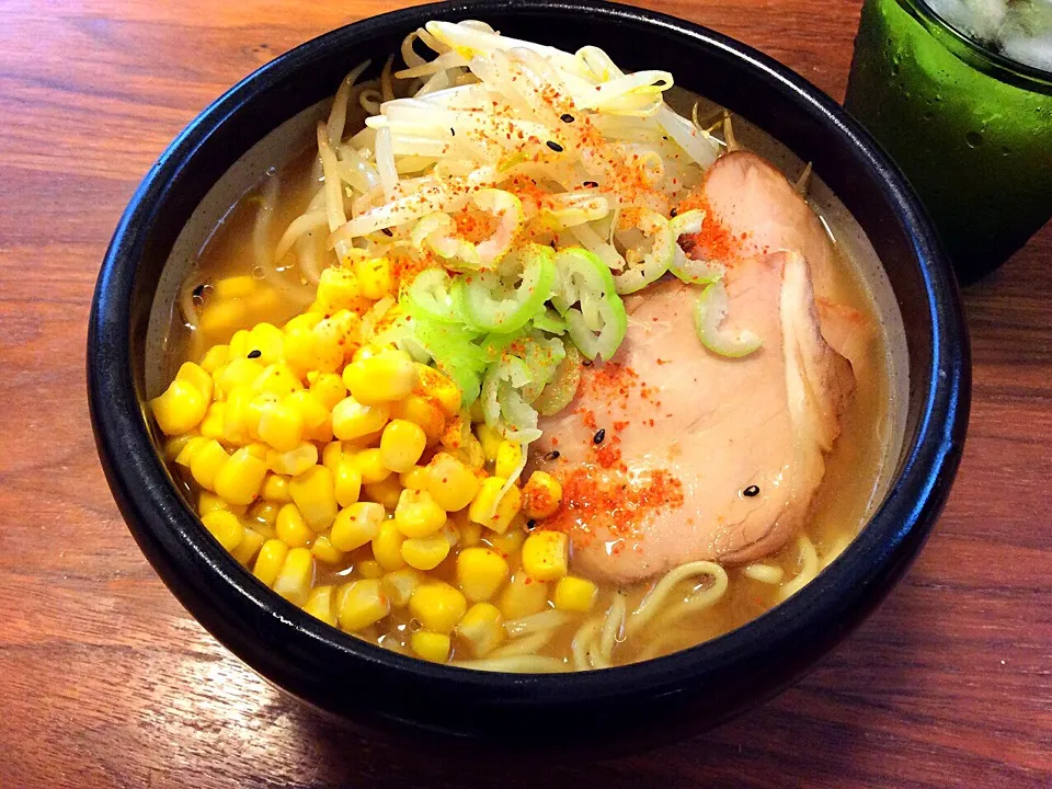 ラ王袋麺でコーン味噌ラーメン 2015.5.16|キラ姫さん