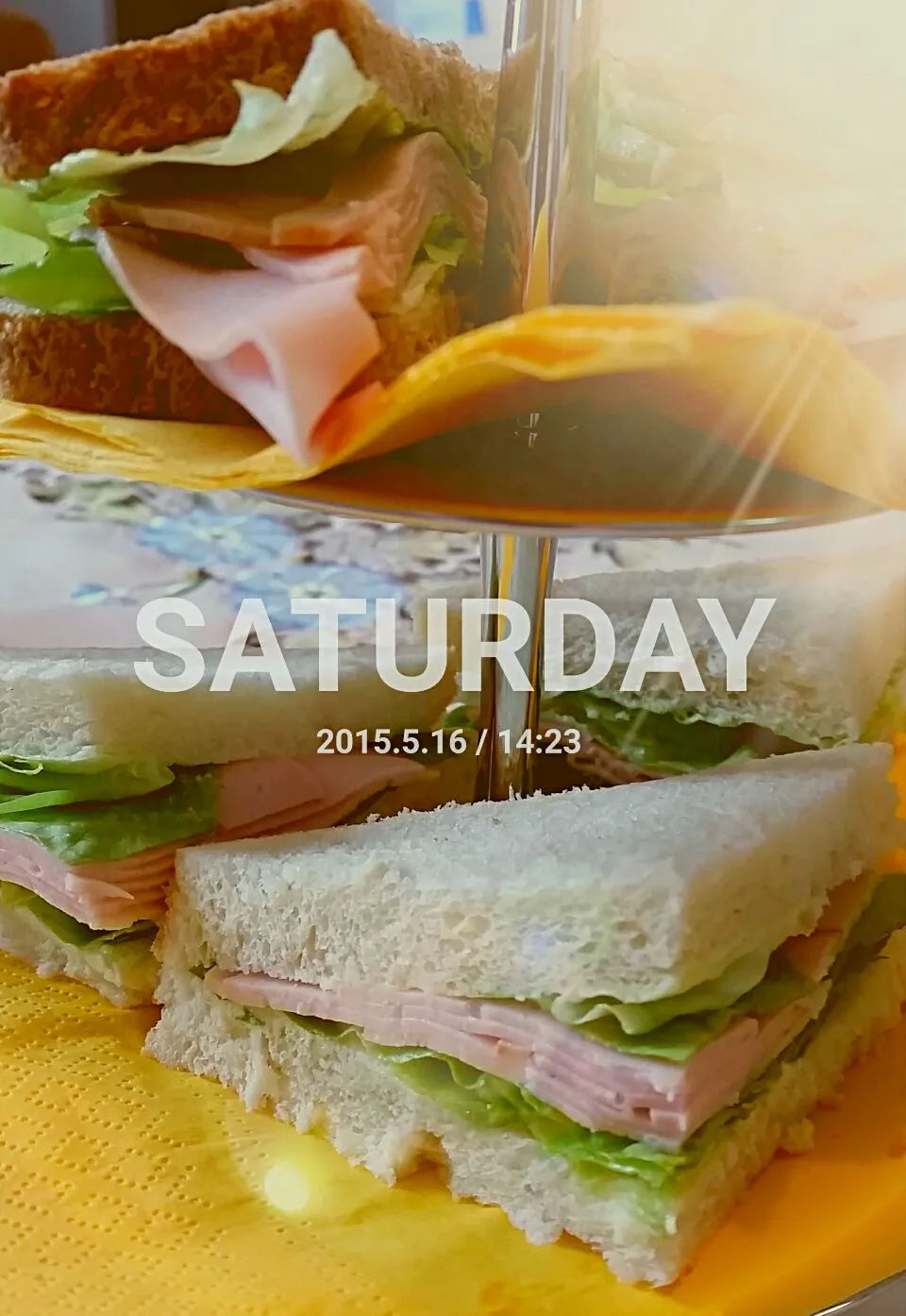 afternoon tea sandwiches
 #afternoon tea #sandwiches|Najeskaさん